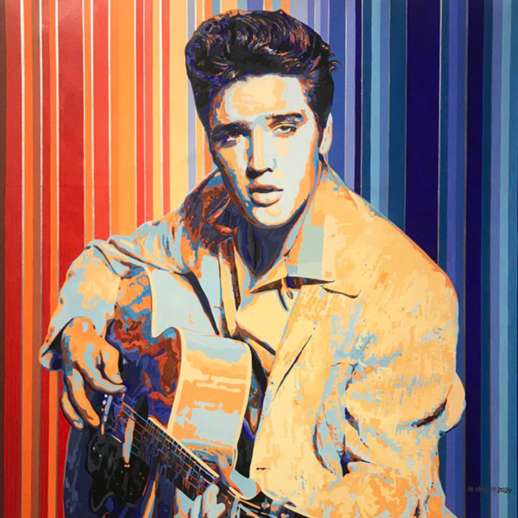 TripleH Painting Elvis